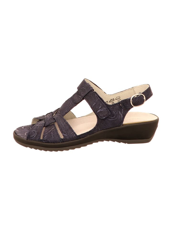 Komfort Sandalen in Blau