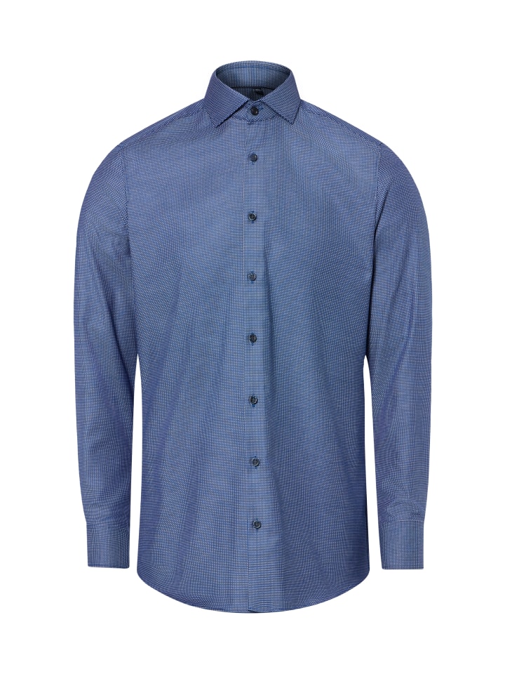Hemd in indigo weiß - 0002
