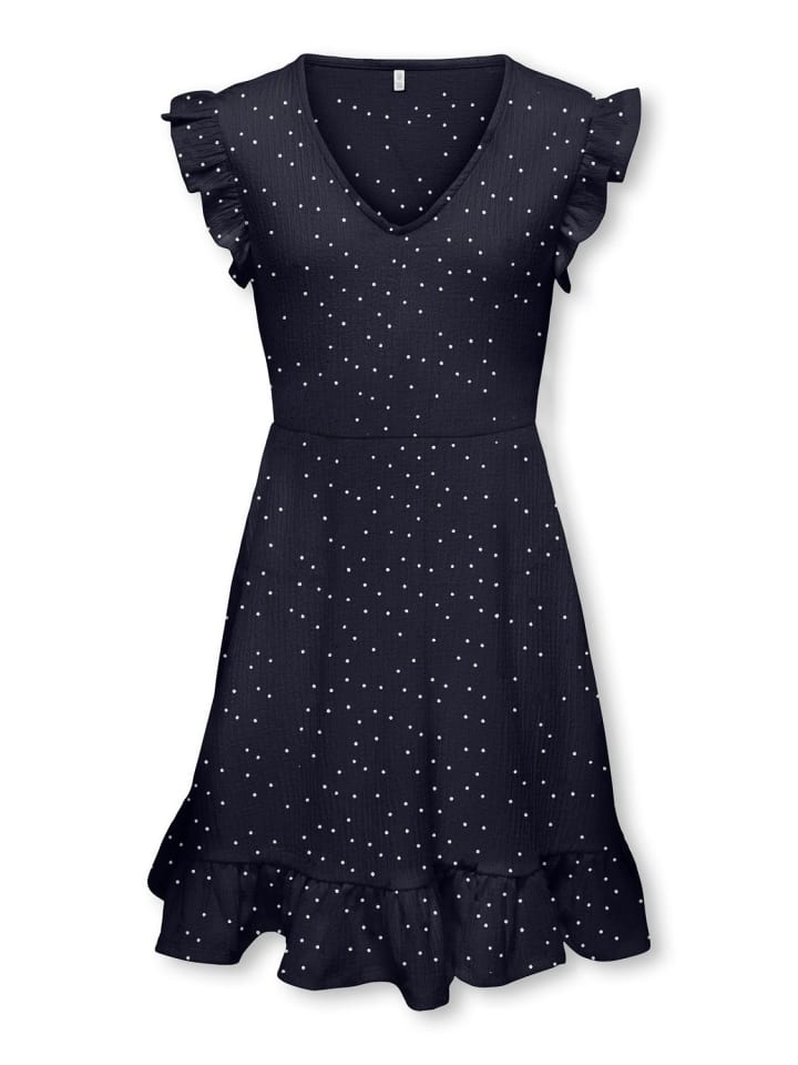 Sommerkleid Koghillary V-Ausschnitt Midi in night sky