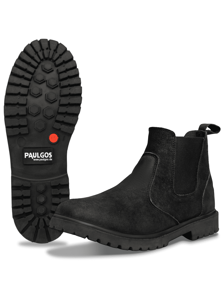 Herren Chelsea Boots, Stiefeletten, Schuhe in Schwarz