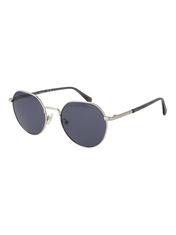 Herren Sonnenbrillen Panto Silber