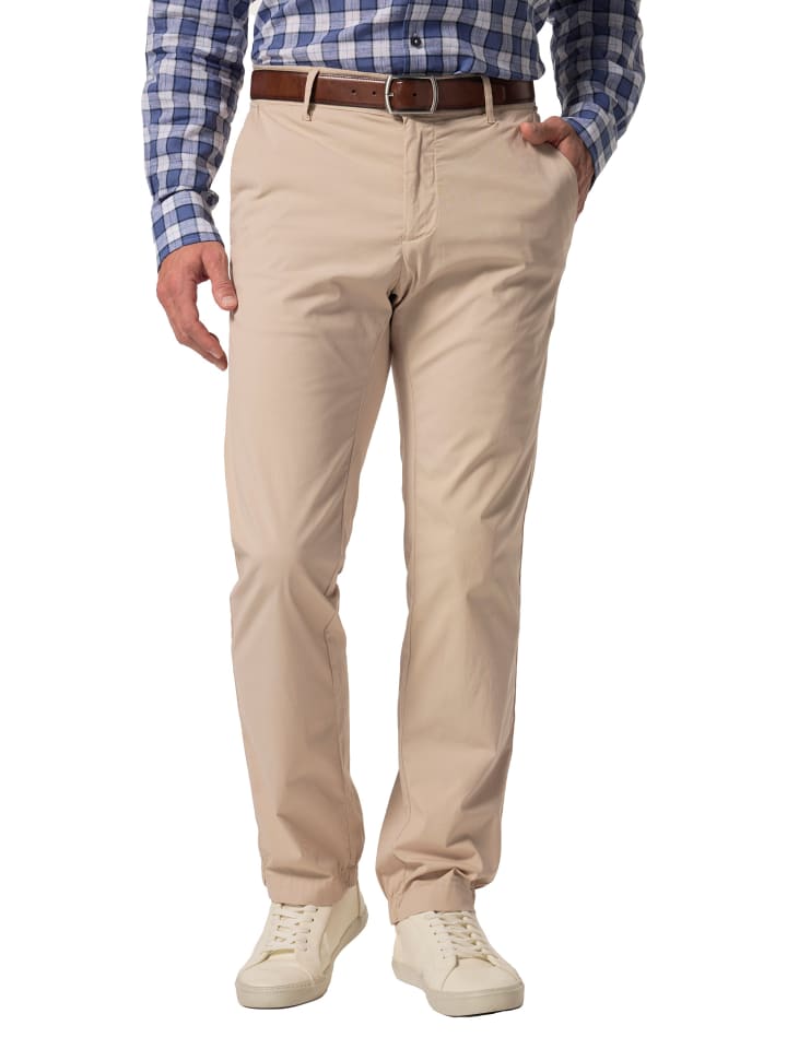 Chinohose in hellbeige