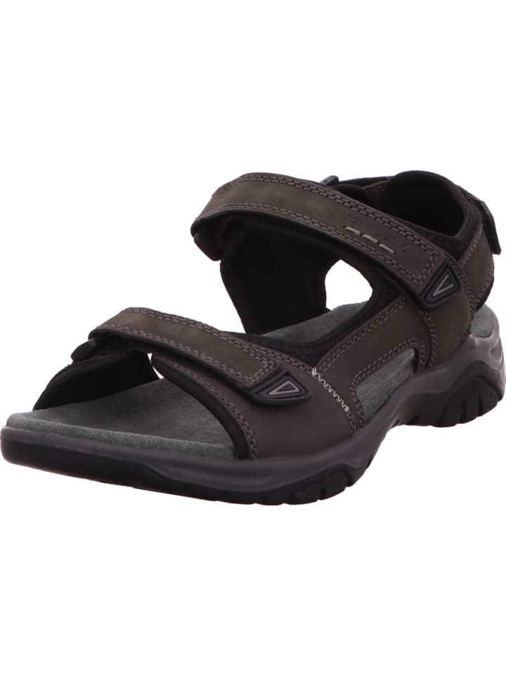 Sandalette in dunkelgrau
