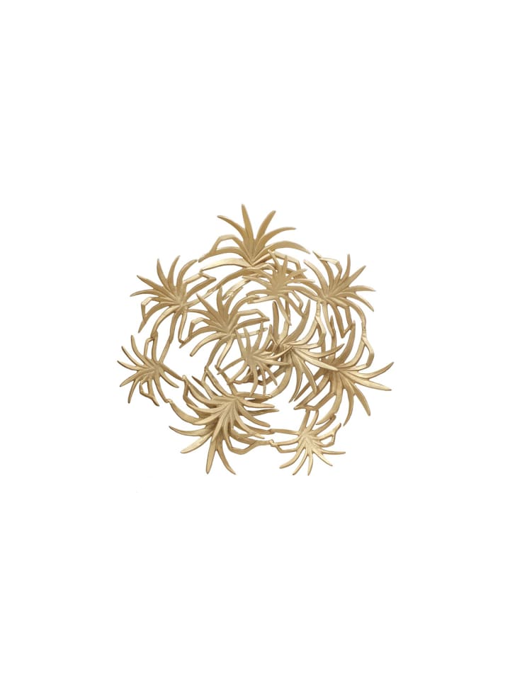 Wanddeko Domizil 425 in gold