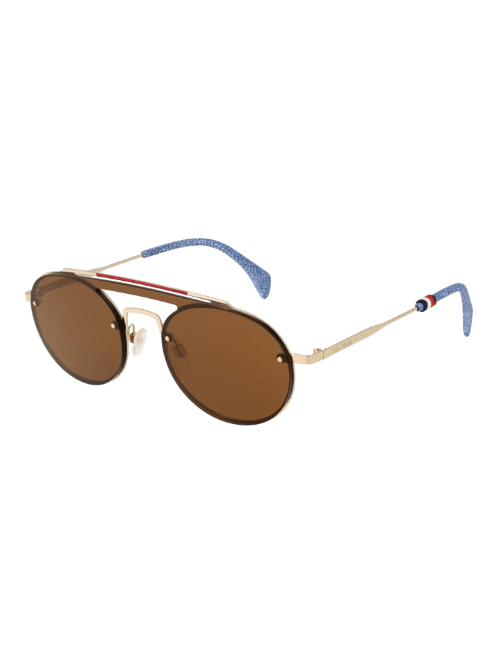 Damen Sonnenbrillen Aviator Gold