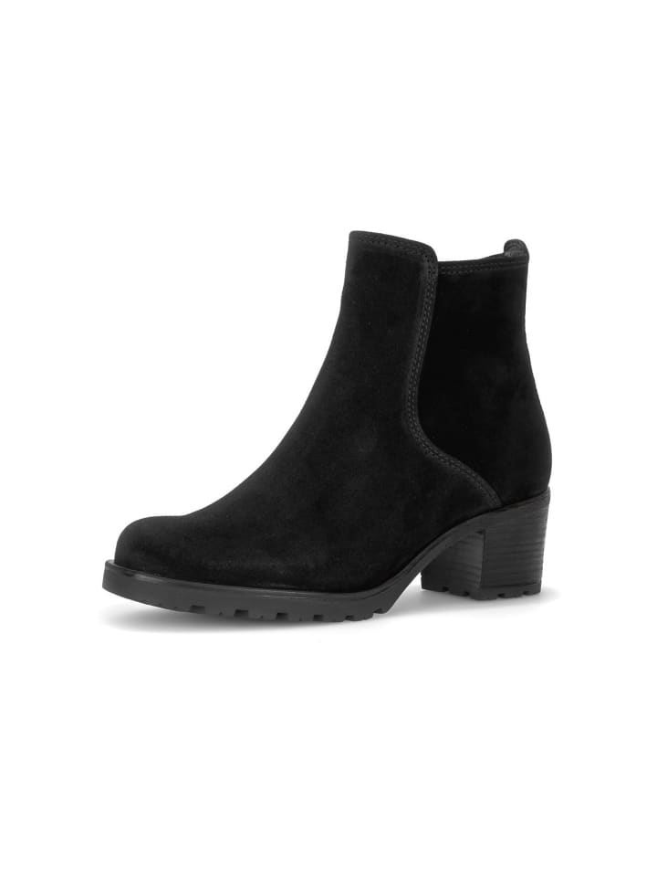Stiefelette in schwarz