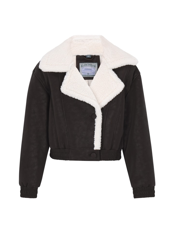 Damen Jacke in Dunkelbraun