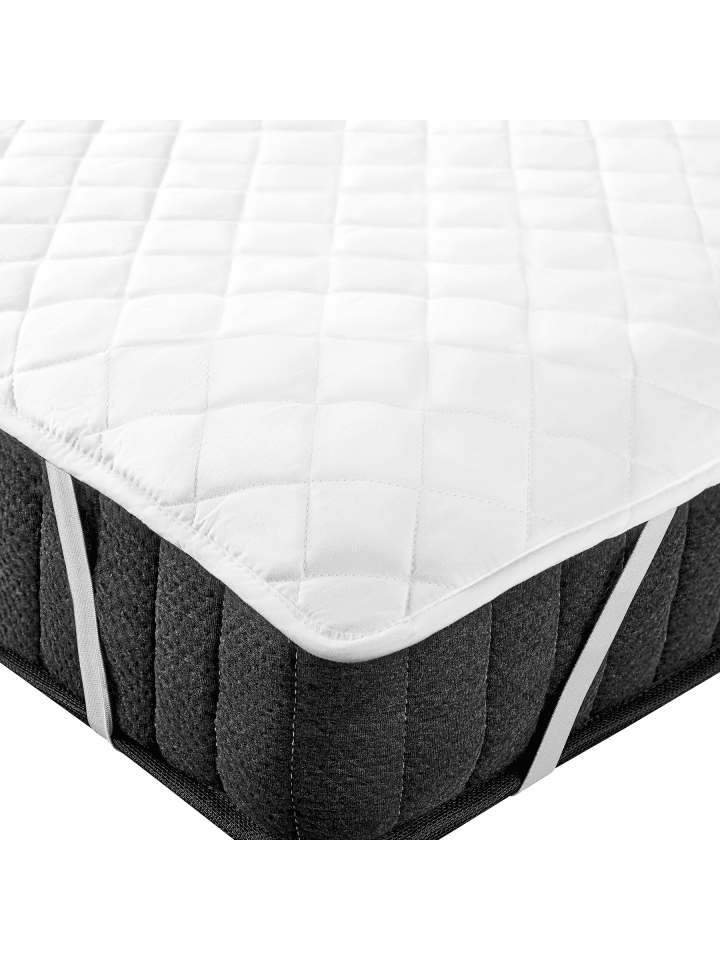 Topper ALMANZOR in Weiß - (W) 200 x (H) 1 x (L) 90 cm