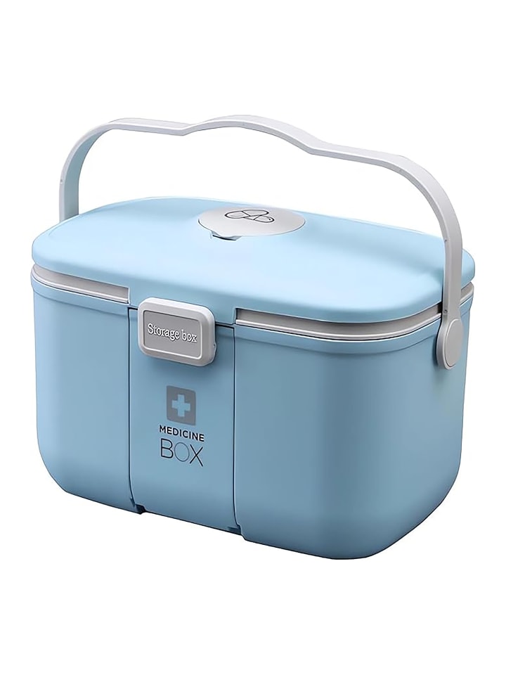 Medizinbox in Blau