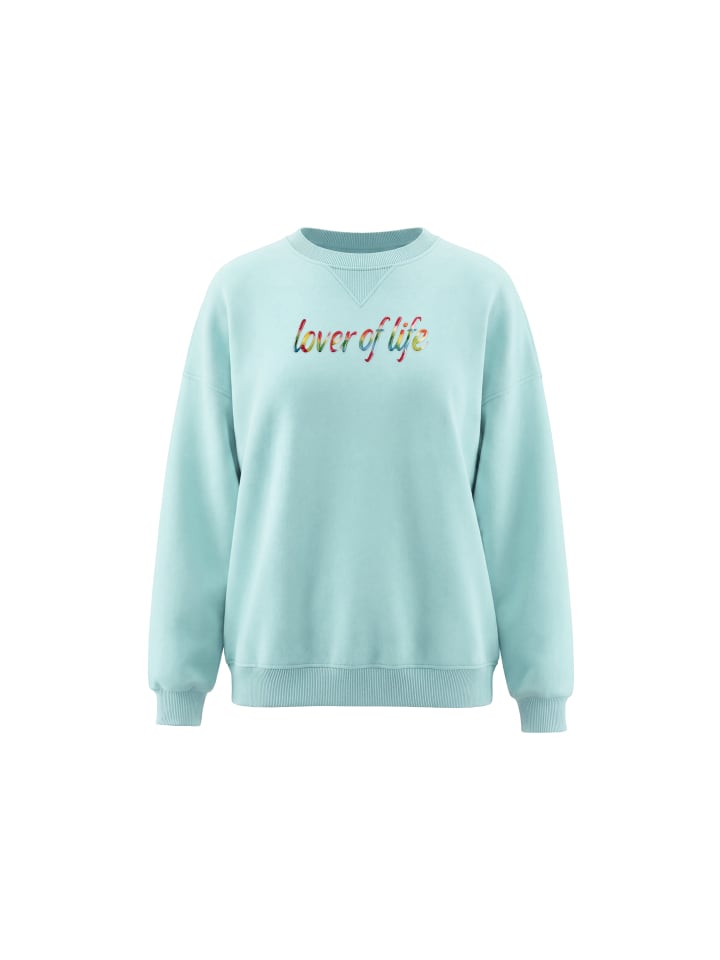 Women Sweatshirt in Aqua