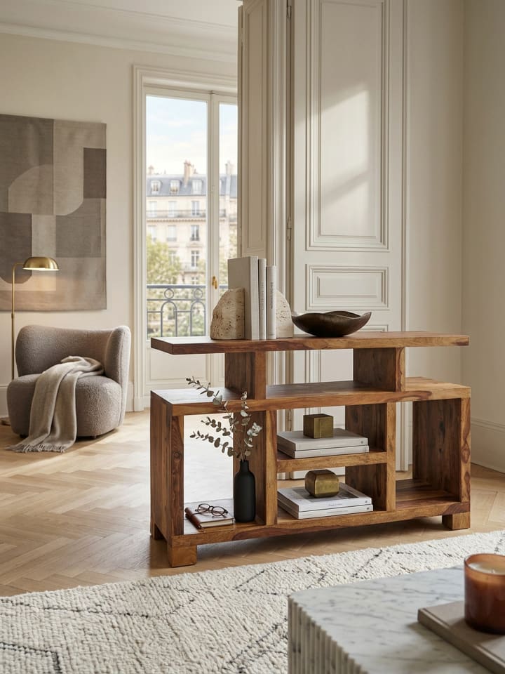 Sideboard Massivholz 115 x 76 x 40 cm Landhaus-Stil