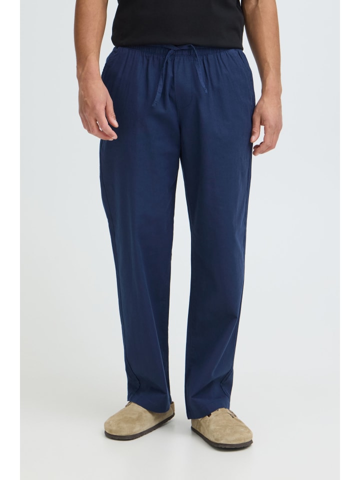 Leinenhose BHVOLKER in Blau