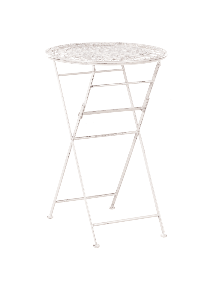 Runder Tisch TRIESTE in Beige - (W) 60 x (H) 90 x (L) 60 cm