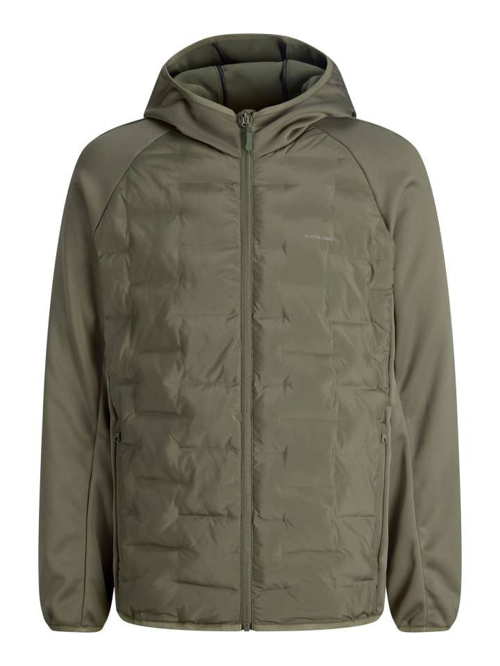 Hybridjacke in Dusty Olive