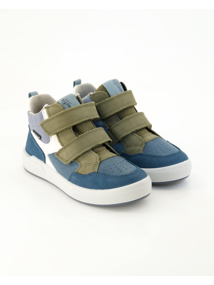 Klettstiefel in Blau