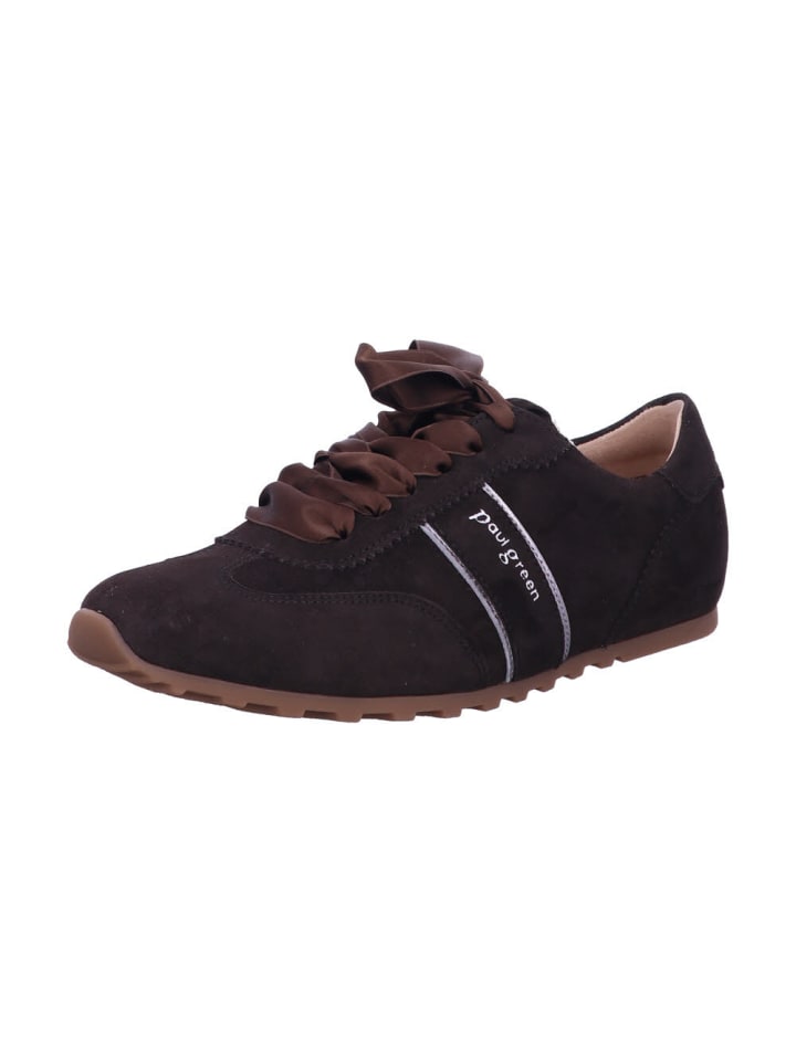 Damen- Schnürschuhe 0080-5508-070 in Braun