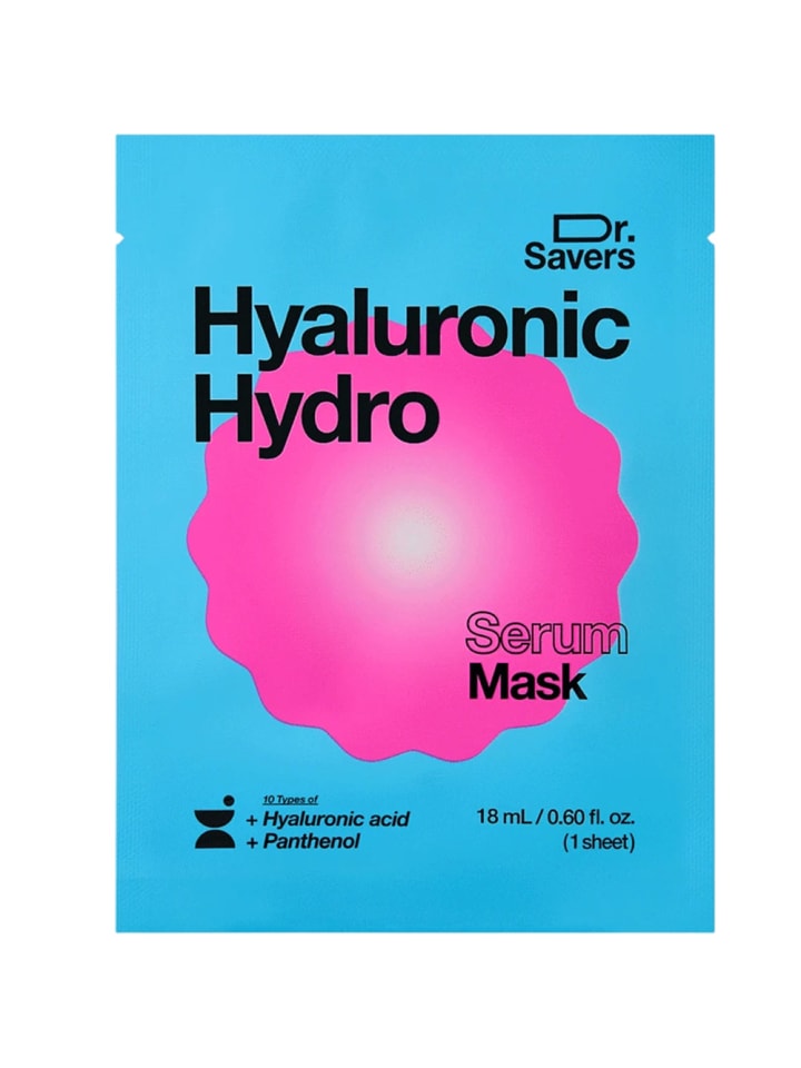 Tuchmaske Dr. Savers Hyaluronic Hydro Mask, 50 g