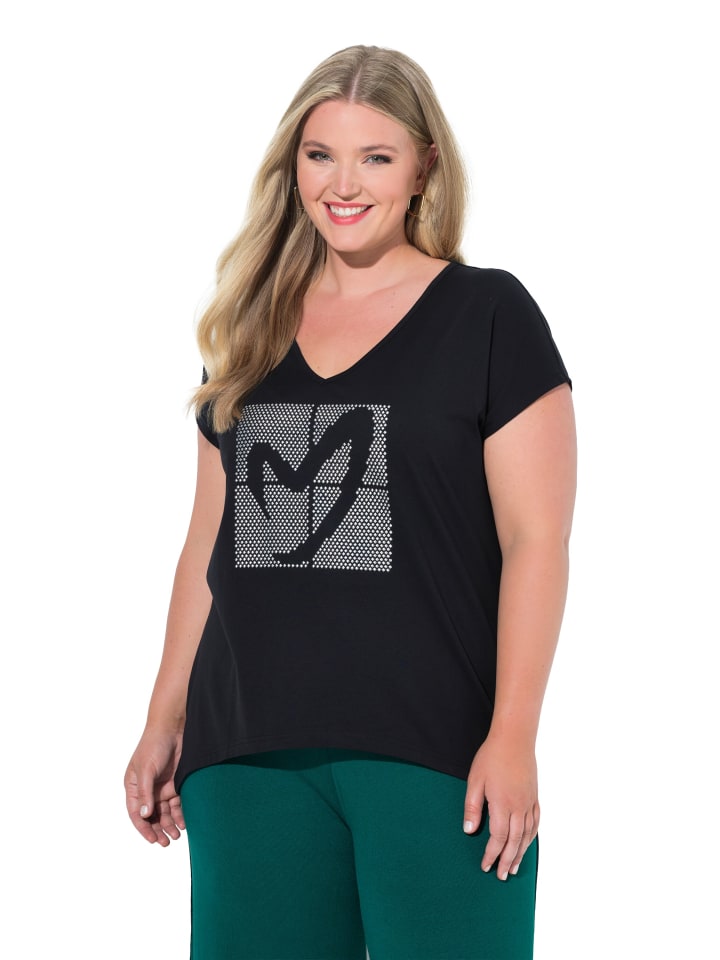 Shirt in schwarz