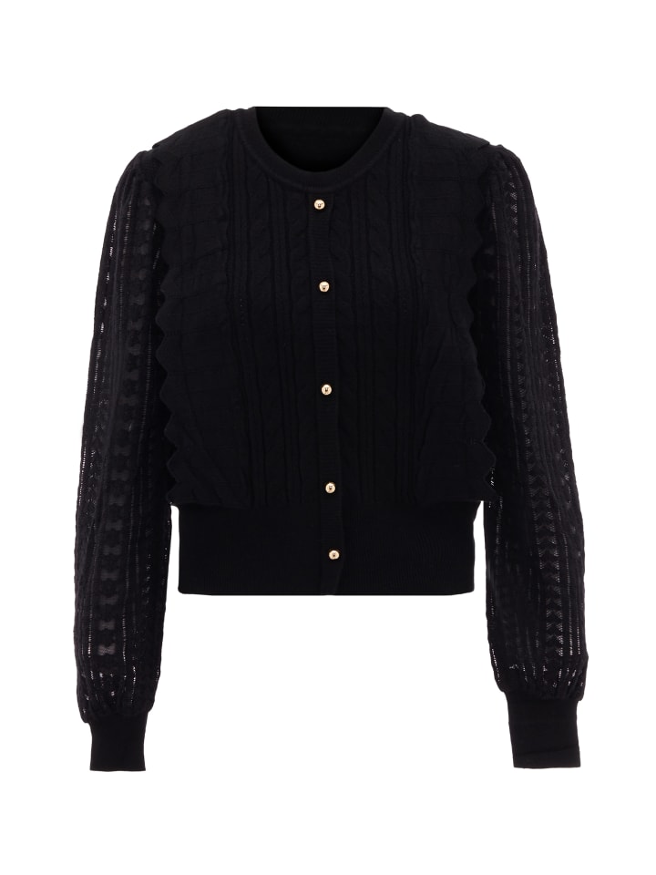 Women Strickjacke in Schwarz