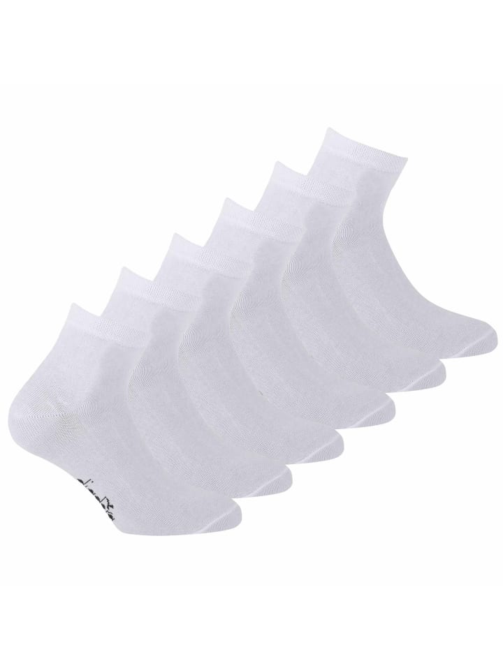 Socken 6er Pack in Weiß