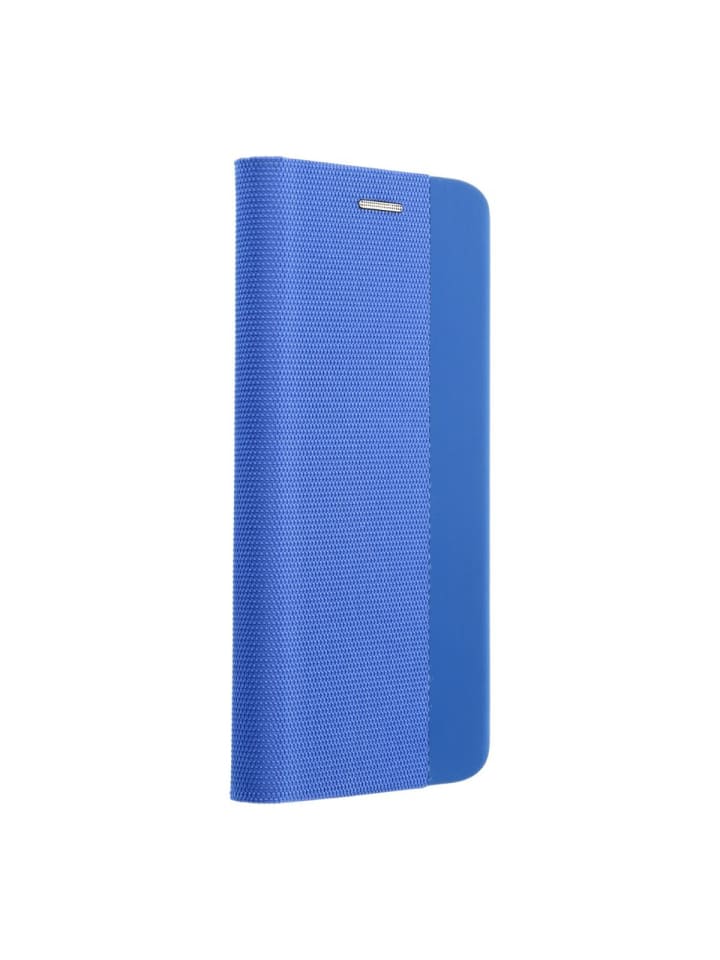 Handyhülle mit Kartenfach Flipcase mit Magnetverschluss kompatibel in Blau