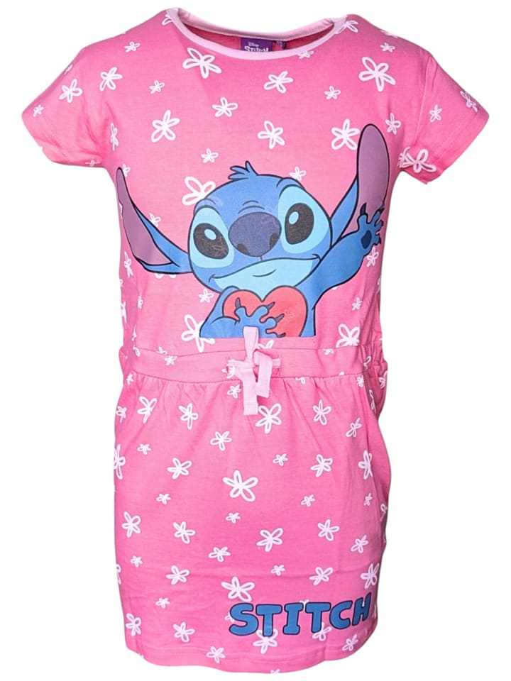 Sommerkleid Disney Lilo & Stitch in Pink