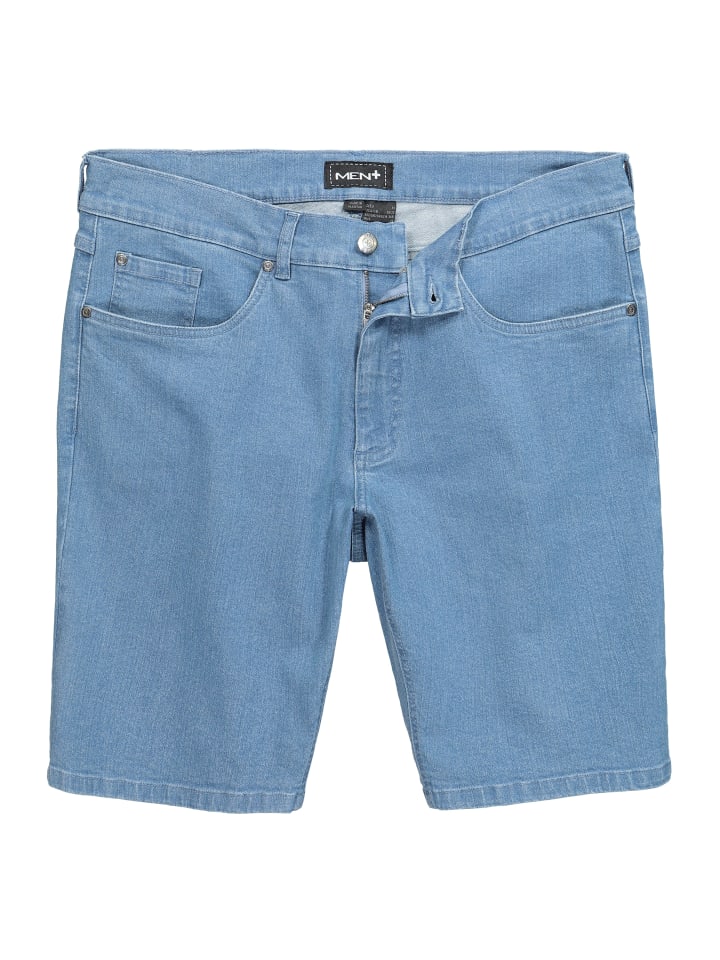 Bermuda in bleached denim