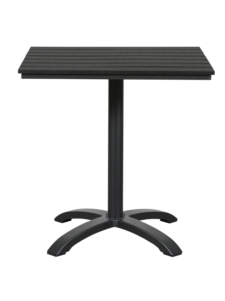 Cafetisch Alli Schwarz 70 x 70 cm