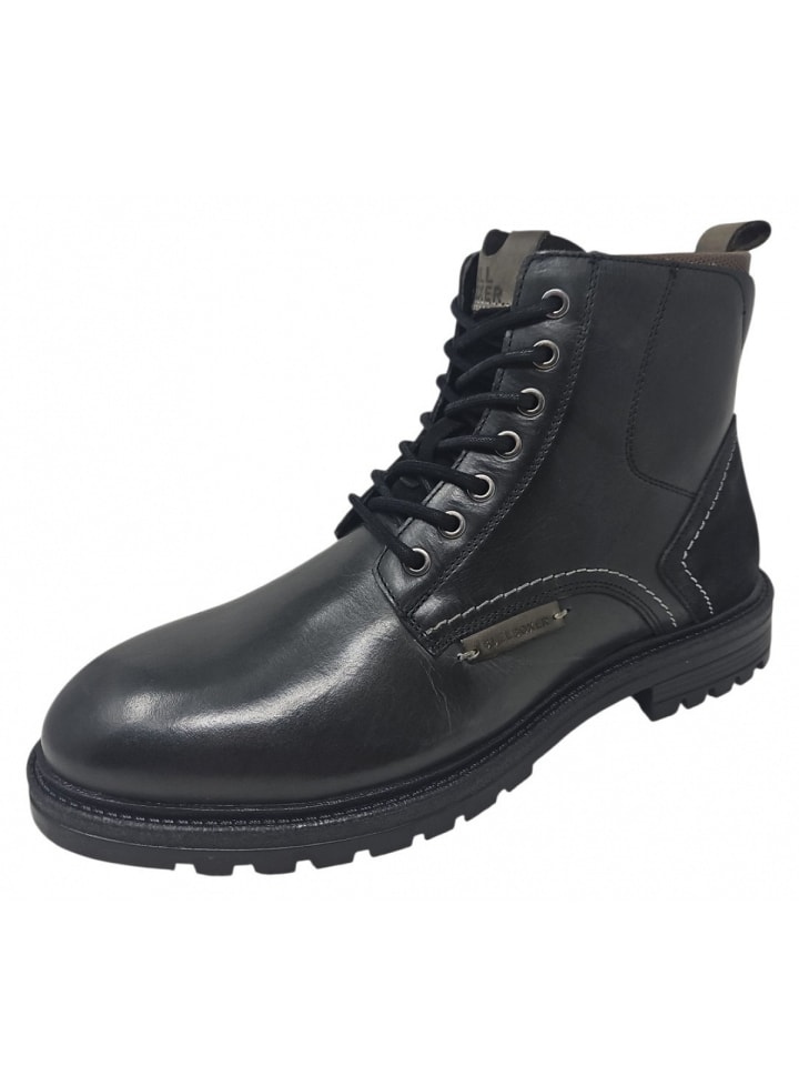 Schnürstiefel  in Schwarz