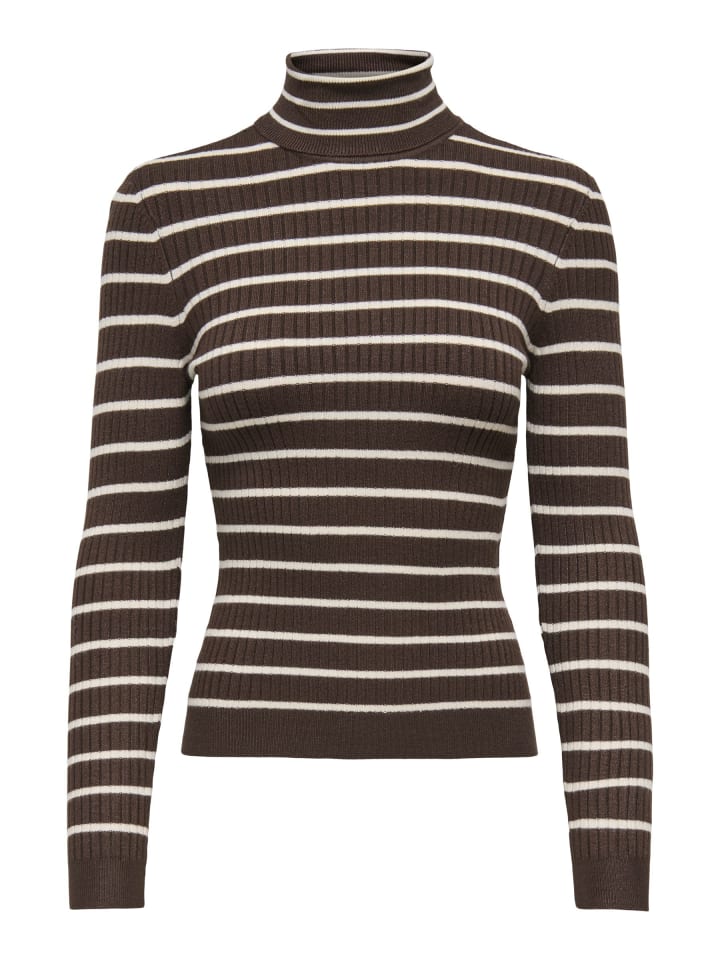 Strickpullover in Coffee Bean