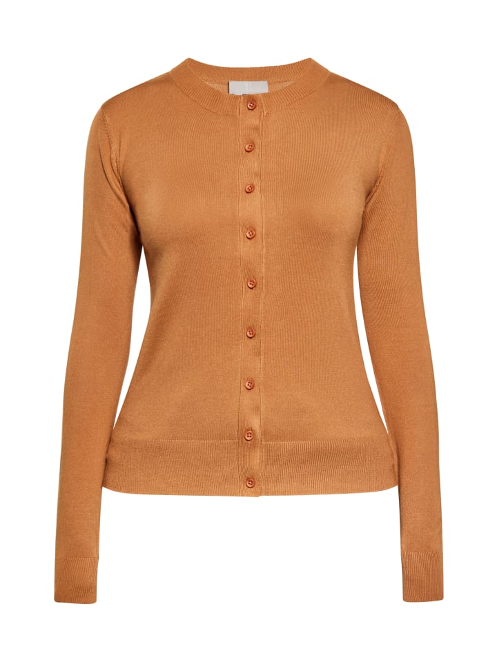 Damen Pullover in KAMEL