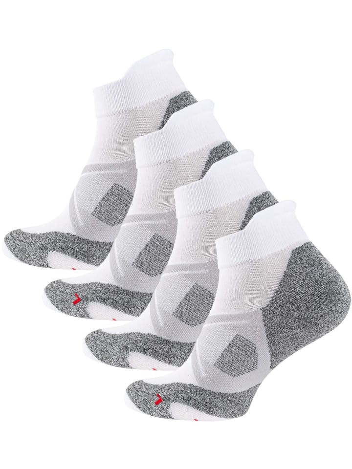 Sneaker Sport Socks 2 Paar, Unisex in weiß
