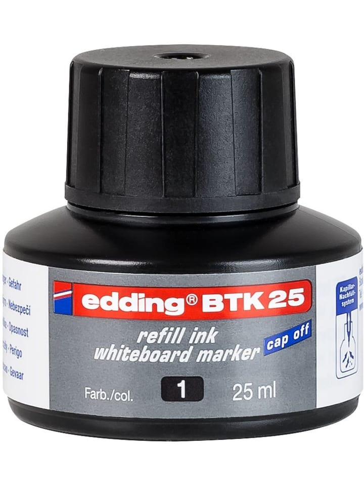 Nachfülltinte edding BTK 25 für edding Boardmarker 25ml schwarz