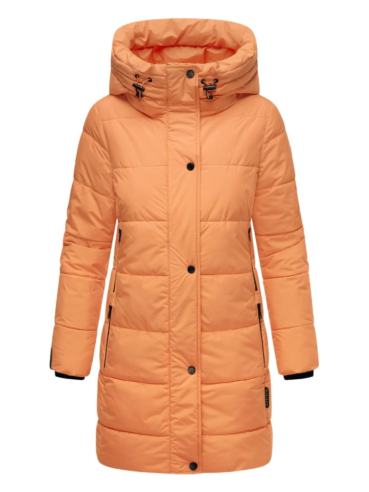 Wintermantel Karumikoo XVI in Apricot Sorbet