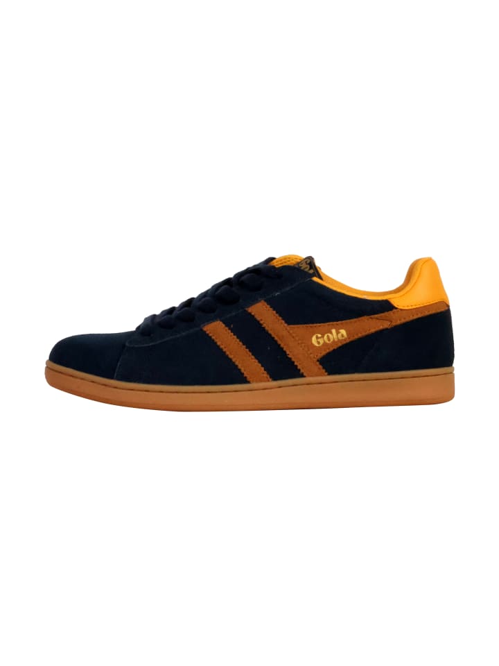 Equipe II Suede Ledersneaker Blau