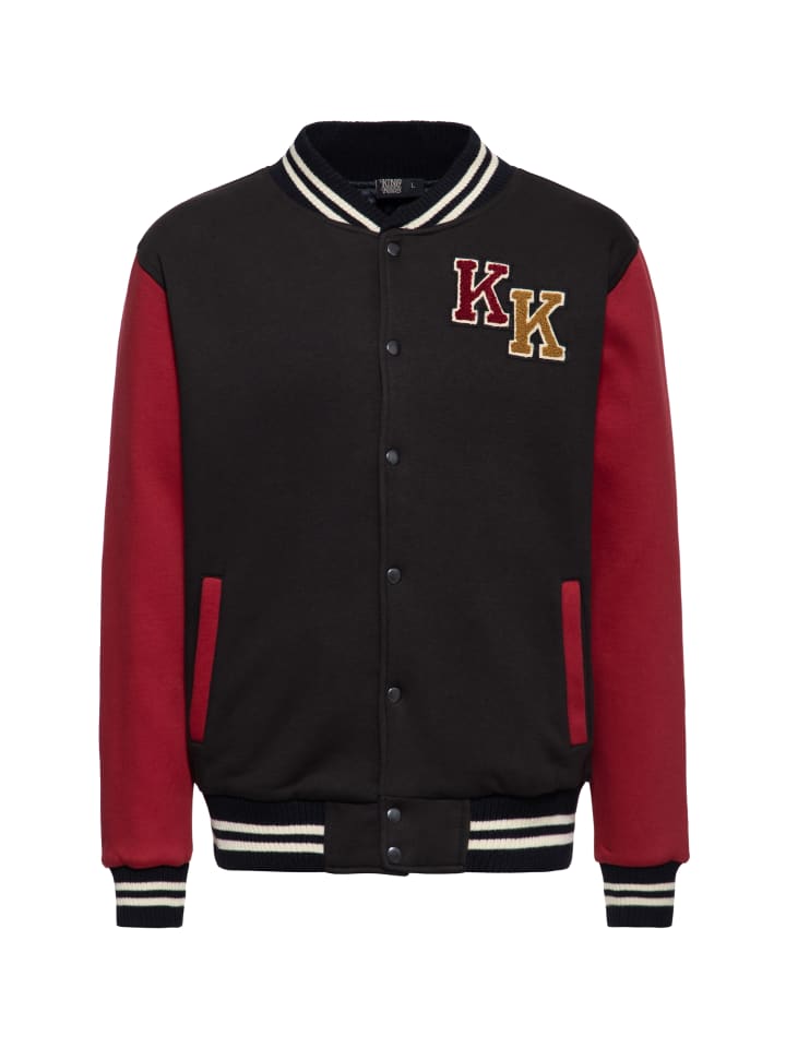 King Kerosin College Jacke California High School in schwarz