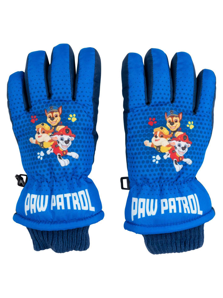 Paw Patrol Winter Winterhandschuhe Schneehandschuhe Handschuhe in blau
