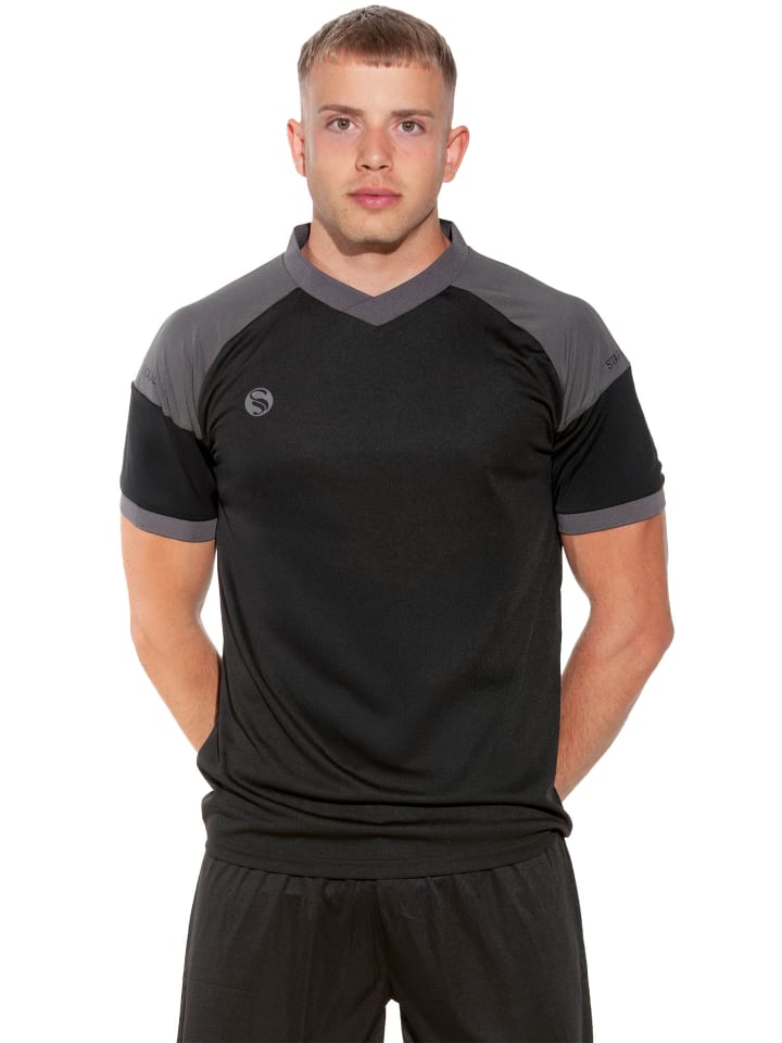 Trikot, Sportshirt Pulse in schwarz