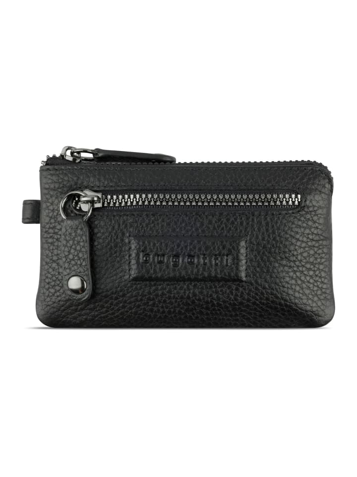 Elsa Schlüsseletui Leder 12.5 cm schwarz