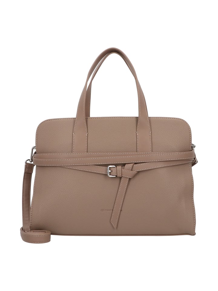 Freya Schultertasche 35 cm taupe