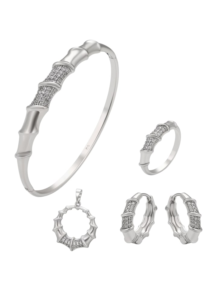Women Hoop Earrings in Silver