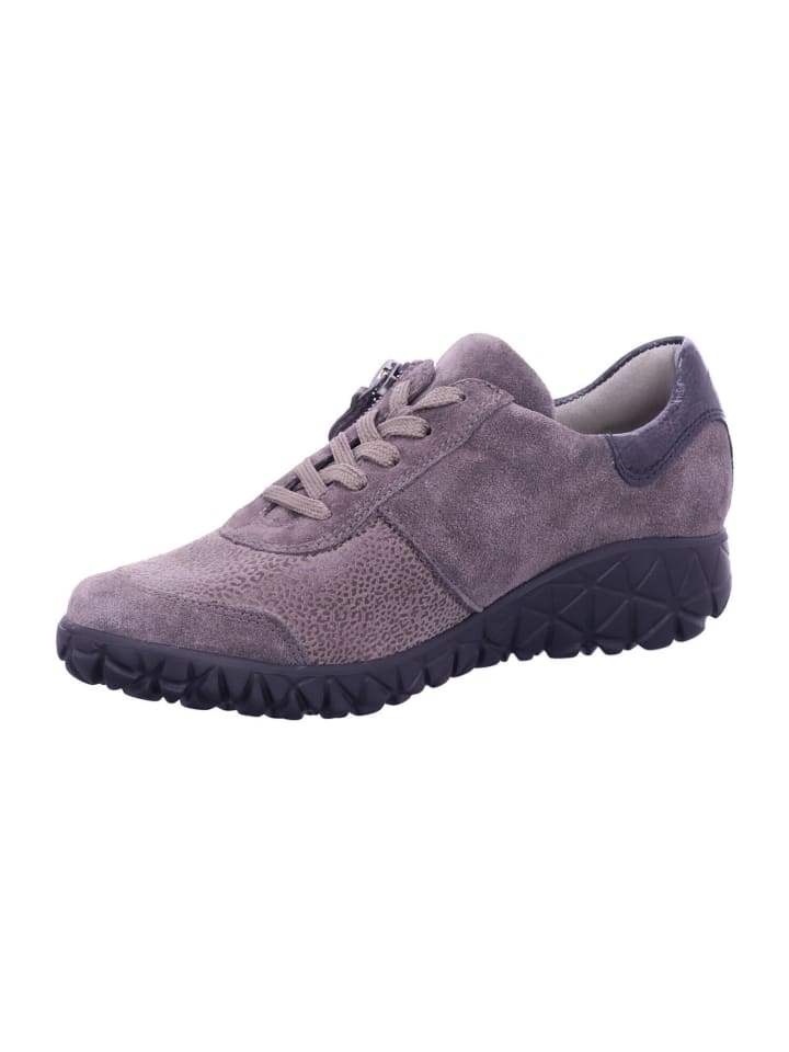 Schnürschuhe Havy in carbon/sand