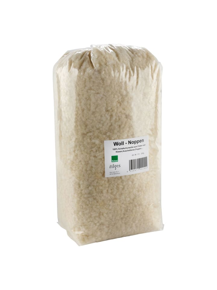 Wollnoppen 250g in natur