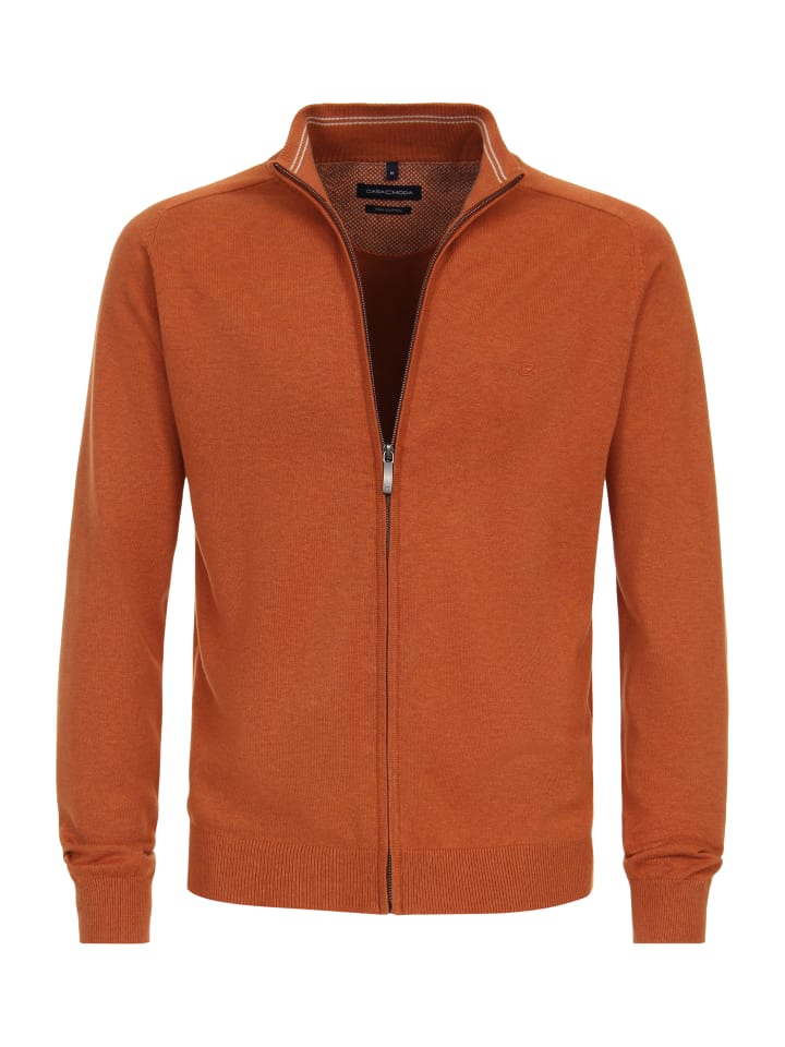 Strickjacke in Orange