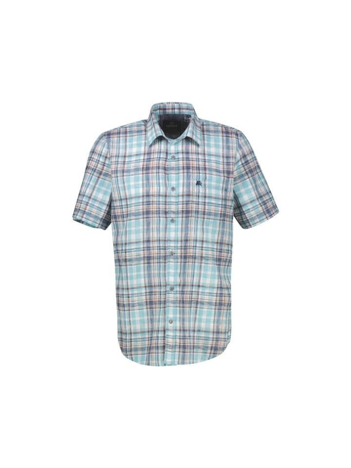 Halbarmhemd in reef blue