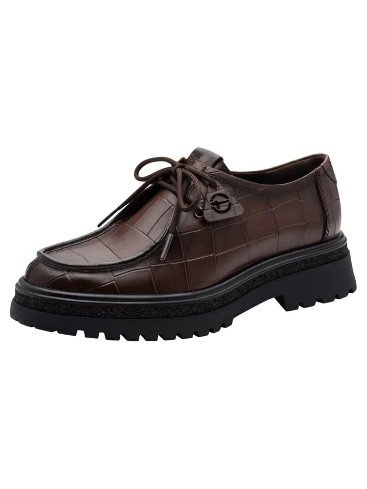 Halbschuh in MOCCA CROCO