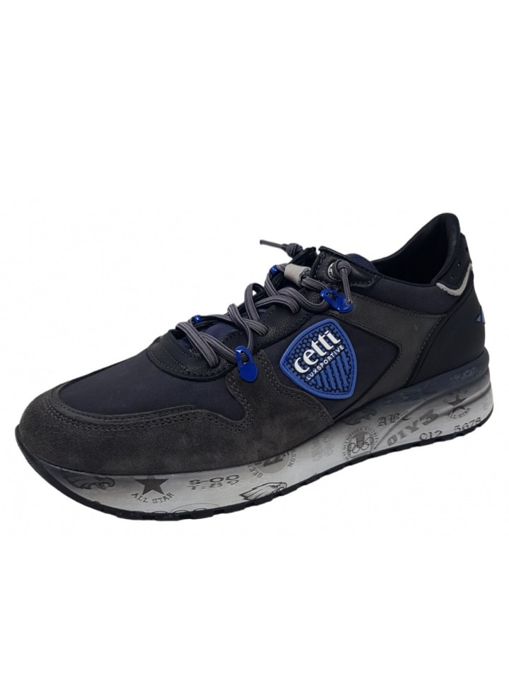 Sneaker Ante Aged in Grau