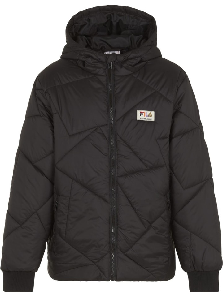 Steppjacke in Schwarz