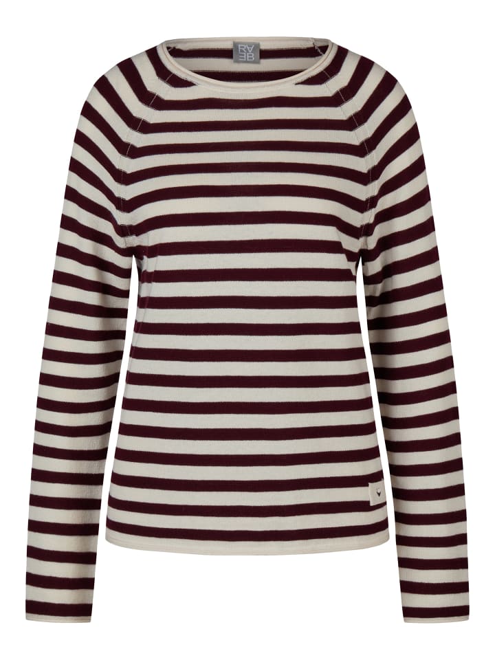 Pullover in Dunkelrot