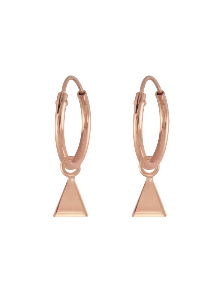 Ohrstecker in Rosegold
